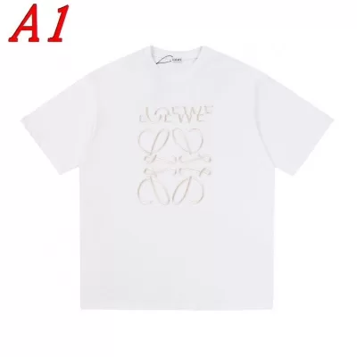 2025新作 LOEWEロエベ クルーネック 半袖Tシャツ エレメント
