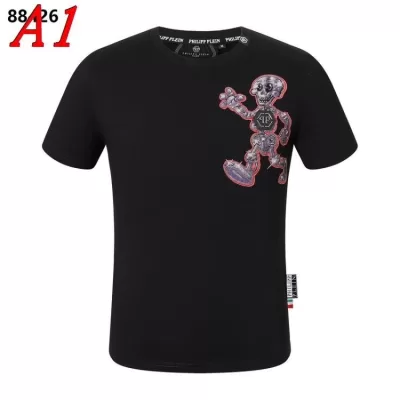 2025新作 PHILIPP PLEINフィリッププレイン クルーネック 半袖Tシャツ スポーティ