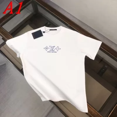 LOUIS VUITTONルイヴィトン 2025新作 ラウンドネック 半袖Tシャツ アーバン