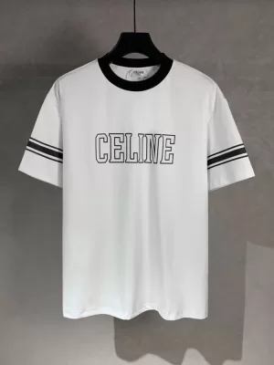 2025新作 CELINEセリーヌ ラウンドネック 半袖Tシャツ   エターナル