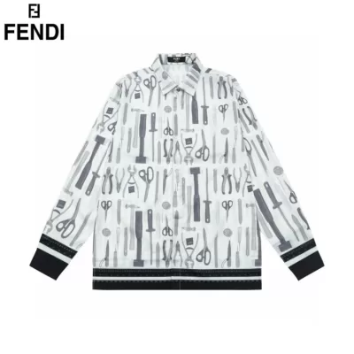25新作 品質保証 FENDI フェンデイ シャツ M L XL XXL