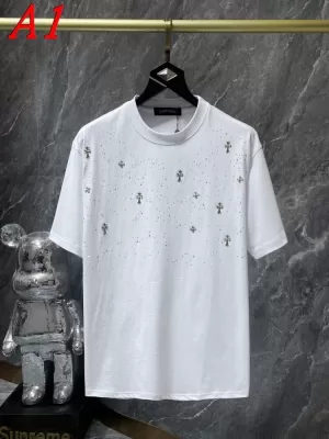 2025新作 CHROME HEARTSクロムハーツ クルーネック 半袖Tシャツ コレクション