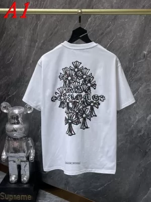 CHROME HEARTSクロムハーツ 2025新作 クルーネック 半袖Tシャツ ノスタルジック
