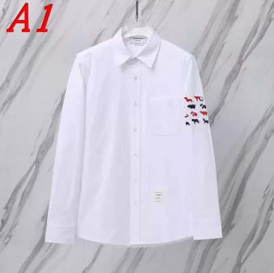 25新作 リピーター THOM BROWNE トムブラウン シャツ 0=S 1=M 2=L 3=XL 4=XXL