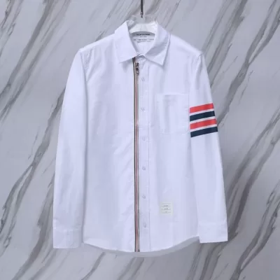 25新作 新商品 THOM BROWNE トムブラウン シャツ 0=S 1=M 2=L 3=XL 4=XXL