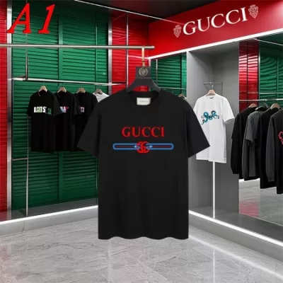 2025新作 GUCCIグッチ クルーネック 半袖Tシャツ エモ