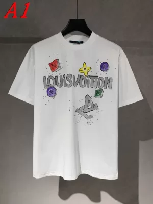 LOUIS VUITTONルイヴィトン 2025新作 クルーネック 半袖Tシャツ コーディネート自在