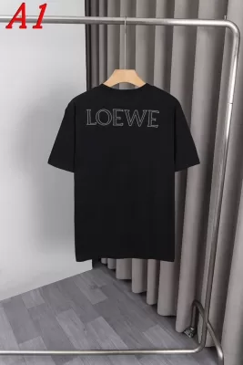 2025新作 LOEWEロエベ ラウンドネック 半袖Tシャツ   エスニックモダン