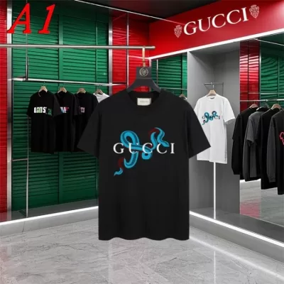 GUCCIグッチ 2025新作 クルーネック 半袖Tシャツ ミステリアス