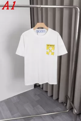 2025新作 OFF-WHITEオフホワイト クルーネック 半袖Tシャツ ストリート系
