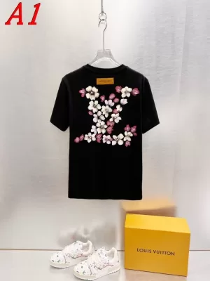 2025新作 LOUIS VUITTONルイヴィトン ラウンドネック 半袖Tシャツ ユニーク