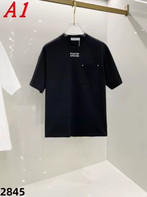 DIORディオール 2025新作 クルーネック 半袖Tシャツ リラックス