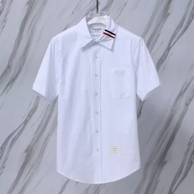 25新作 おすすめ THOM BROWNE トムブラウン シャツ 0=S 1=M 2=L 3=XL 4=XXL
