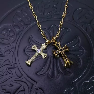 クロムハーツ ネックレス 2025SS 摩擦で色落ちしない CHROME HEARTS