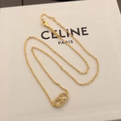 セリーヌ ネックレス 2025SS 色褪せない CELINE