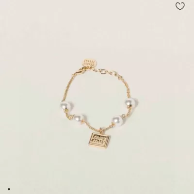 ミュウミュウ ブレスレット/バングル 2025SS 水に強い MIU MIU