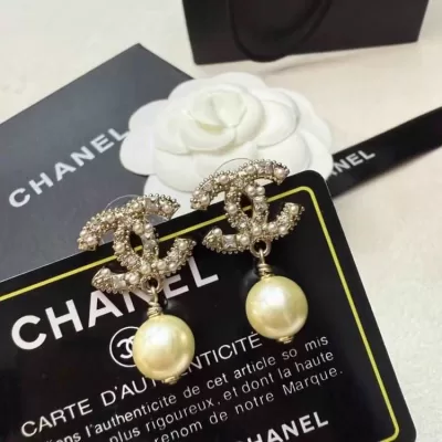 シャネル イヤリング 2025SS メッキ持続 CHANEL
