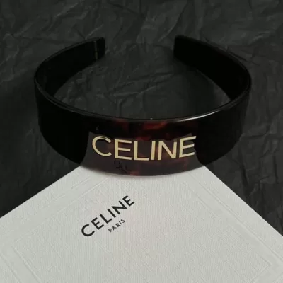 セリーヌ ヘアアクセサリー 2025SS カラー固定技術 CELINE