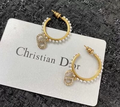 ディオール ピアス 2025SS 特殊加工 DIOR