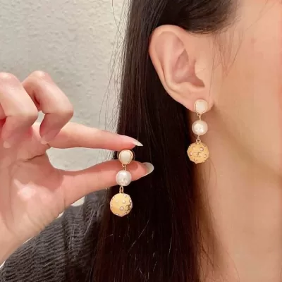 シャネル イヤリング 2025SS イオンコーティング CHANEL