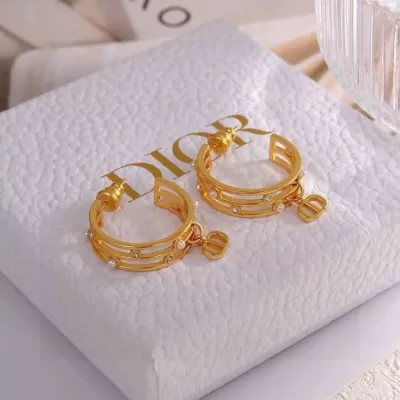 ディオール ピアス 2025SS セラミックコート DIOR