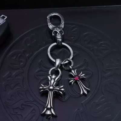 クロムハーツ キーホルダー 2025SS 特別調達材料 CHROME HEARTS