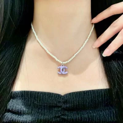 シャネル ネックレス 2025SS セラミックコート CHANEL