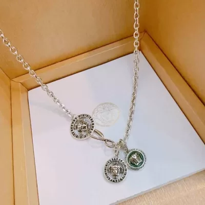 ヴェルサーチ ネックレス 2025SS 高級メッキ VERSACE
