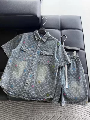 2025FW 秋のきれいめデイリーユニフォーム ルイヴィトン トップスボトムスセット