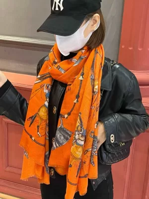 2025AW エルメス ショール 品質保証 男女兼用