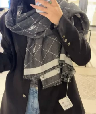 2025AW シャネル ショール 品質保証 男女兼用
