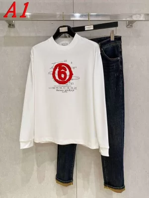 2025新作 コーディネート自在 メゾン マルジェラ 長袖Tシャツ