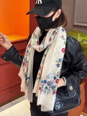 2025秋冬 ルイヴィトン ショール 高級感 男女兼用
