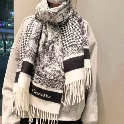 2025FW ディオール ショール ネット限定 男女兼用