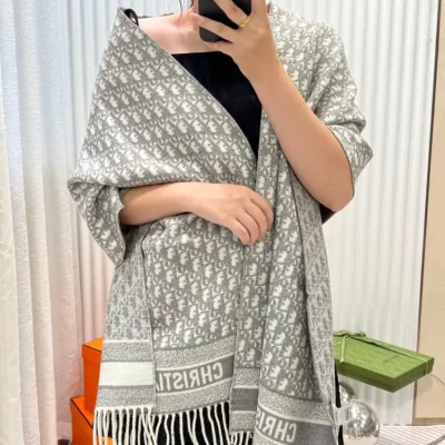 2025秋冬 ディオール ショール 新発売 男女兼用