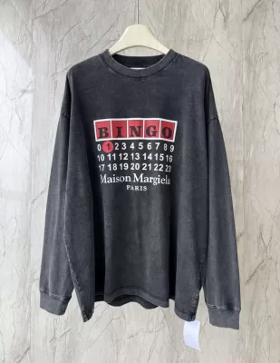 2025FW シンプル メゾン マルジェラ 長袖Tシャツ