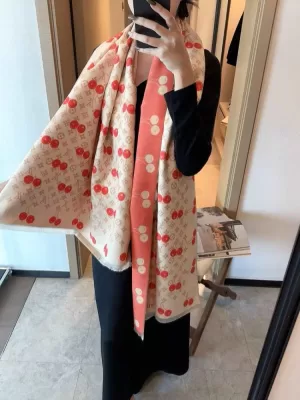 2025秋冬 ルイヴィトン ショール 高級感 男女兼用