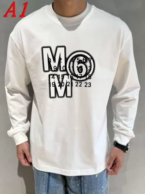 2025-26秋冬 エッジー メゾン マルジェラ 長袖Tシャツ