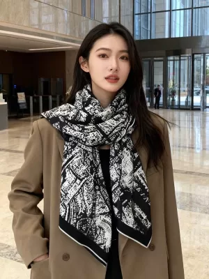 2025新品 ディオール ショール 割引 男女兼用