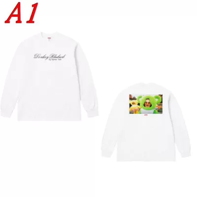 2026秋冬 SUPREME 長袖Tシャツ 男女兼用 リラックス