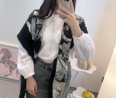 2025FW シャネル ショール コラボ 男女兼用