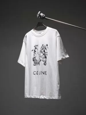 最新作 セリーヌ 【リラックス】 ナチュラルテイストTシャツ ヘルシー 着回し自在