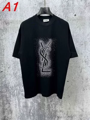 NEW ARRIVAL イヴ サンローラン 【ストリート系】 トレンドトップTシャツ クール&カジュアル 着回し自在