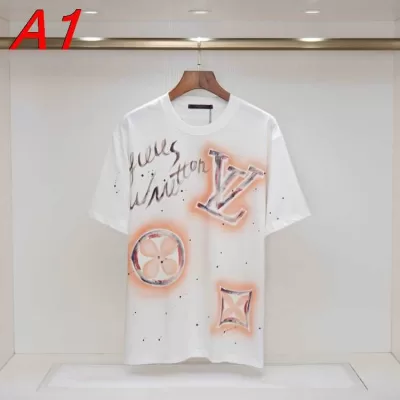 2026SS ルイヴィトン 【アンニュイ】 ノスタルジックTシャツ ヴィンテージ風 着回し自在