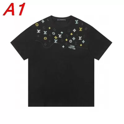 NEW ARRIVAL ルイヴィトン 【ジェンダーレス】 ストリート系ミックスTシャツ