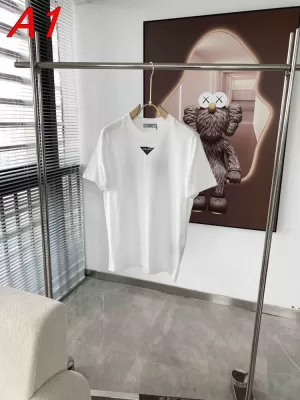 2026年コレクション プラダ 【ジェンダーレス】 ストリート系ミックスTシャツ