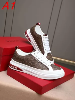 2026発売【Burberry】ローカットスニーカー キャンバス×レザー モノグラム BROWN×WHITE パーティー