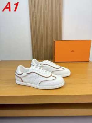 2026発売中！【HERMES】チャンキースニーカー ファブリック GGモノグラム レトロ ブルー×ブラウン ストリート