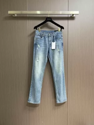 ドルチェ＆ガッバーナ 2026 【春夏新作】デニムパンツ 幅広いコーデに活躍 快適な履き心地 着回し抜群 万能アイテム
