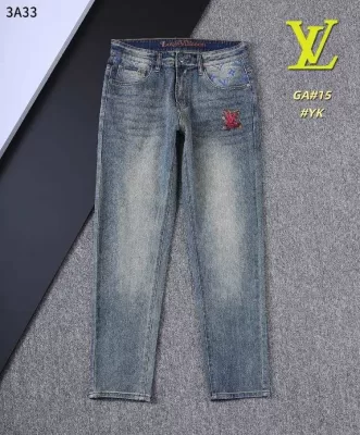 ルイヴィトン 2026 【春夏新作】デニムパンツ シンプルデザイン 普段使い万能 着回し抜群 万能アイテム